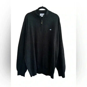 Southern Tide The Skipjack quarter zip pullover 100 % Marino wool Size XXL